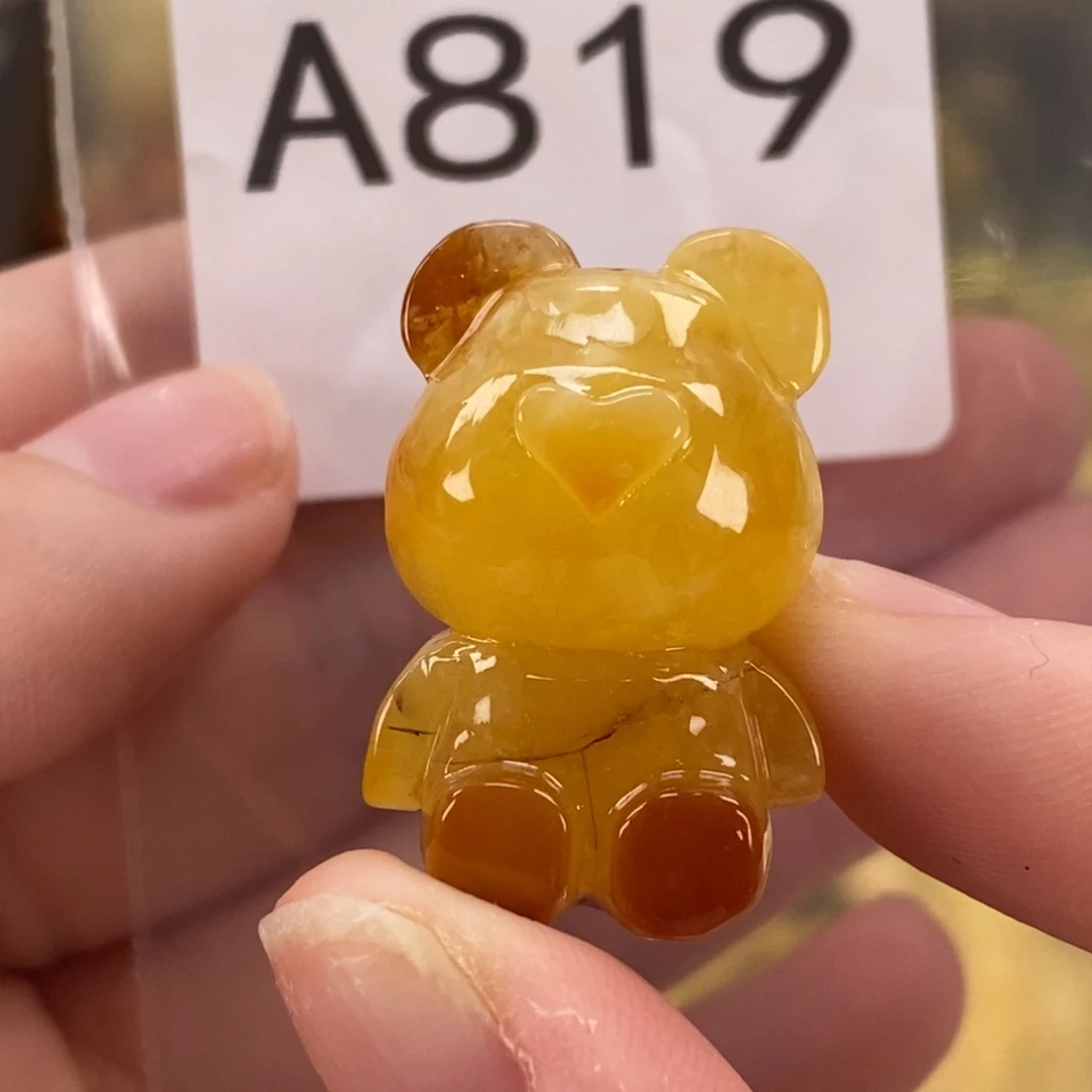 琥珀未镶嵌珠宝奇石