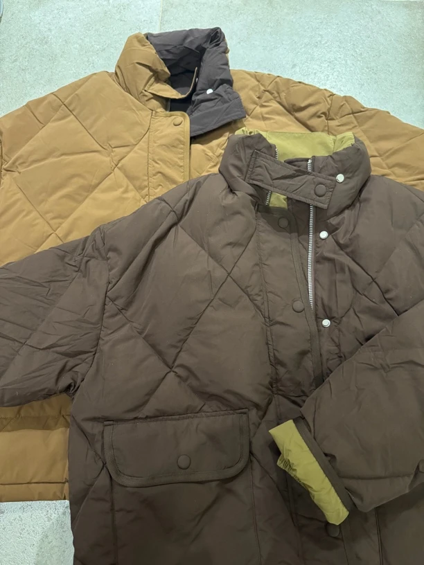 山茶服装店｜秋冬加厚韩版外套中长款女斗篷型拉链户外女款