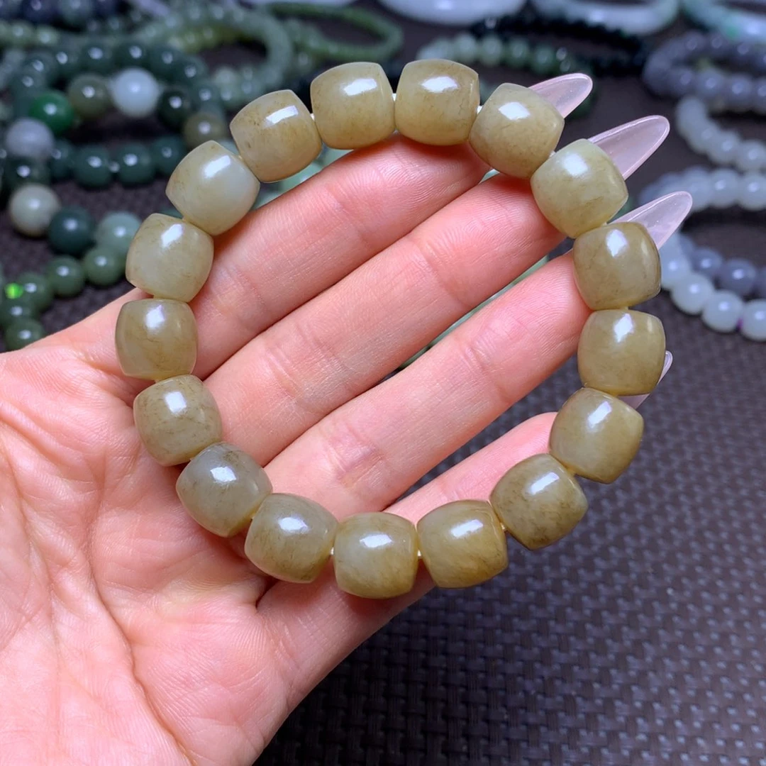 未镶嵌手串和田玉卡12