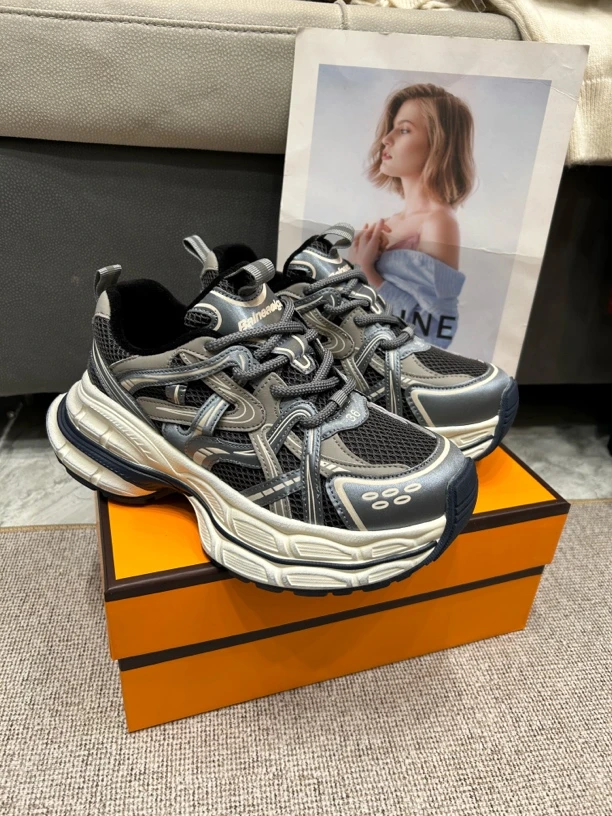 【蟹老板】秋冬薄绒休闲老爹鞋605-21