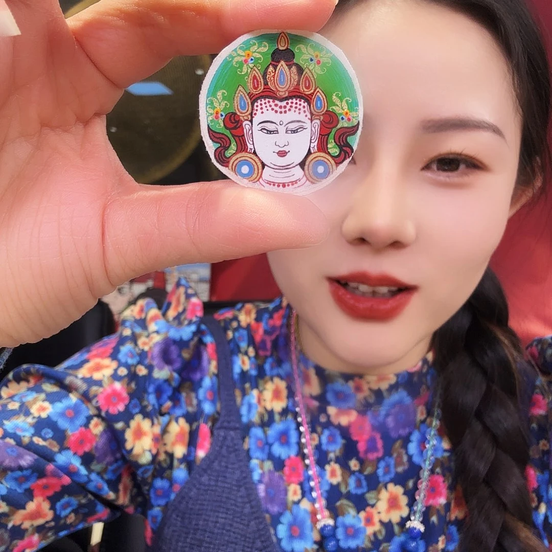 装裱画虚空藏不带壳子