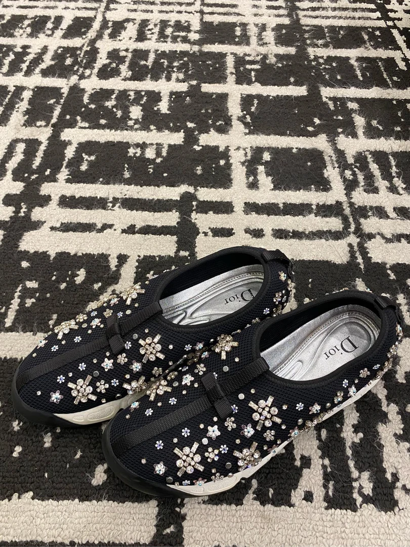 99新 DIOR/迪奥 花园鞋运动鞋 38.5码 99新