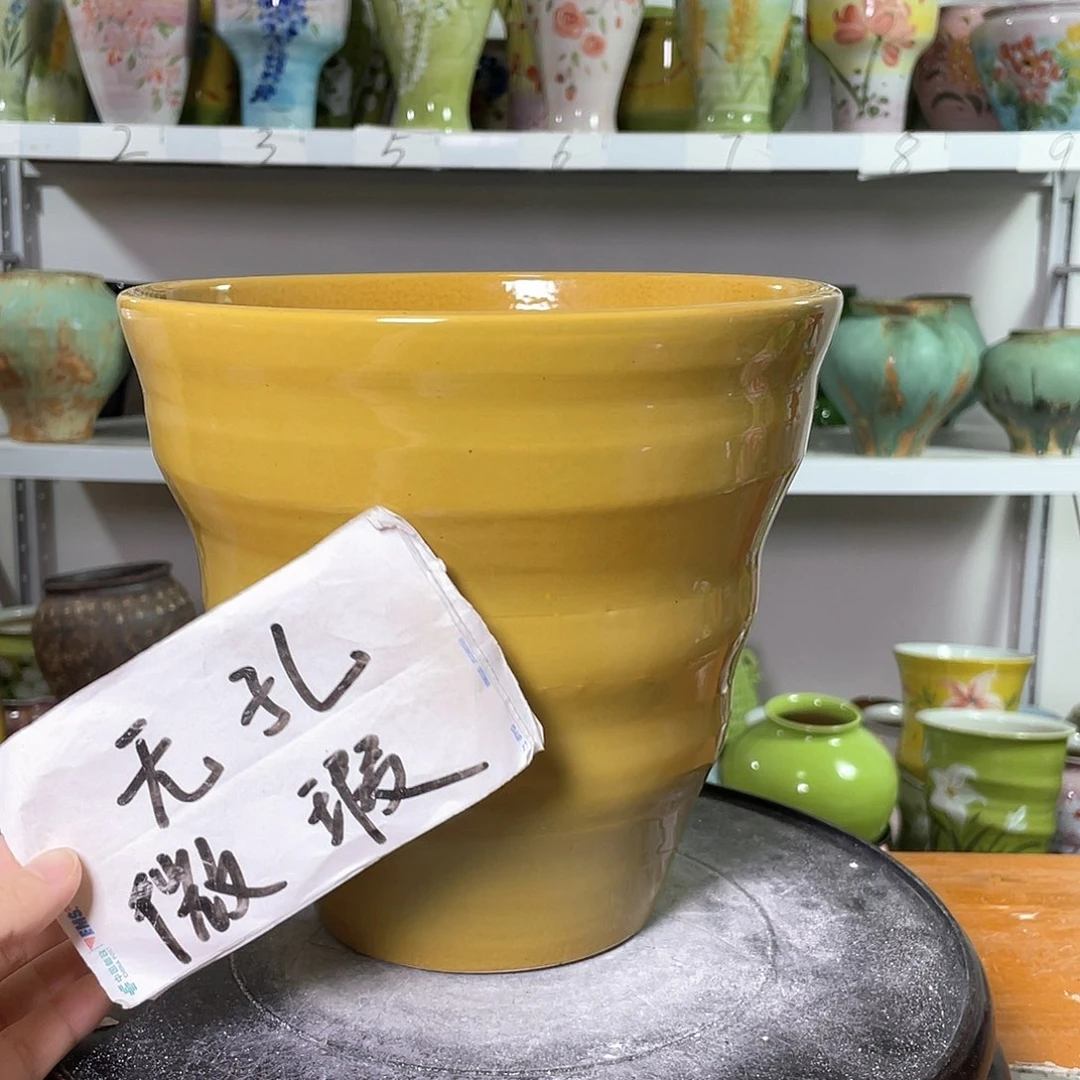 景德镇陶瓷花盆花器暇256