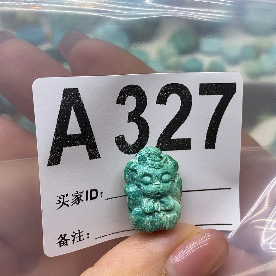 未镶嵌绿松石绿松石配饰定制