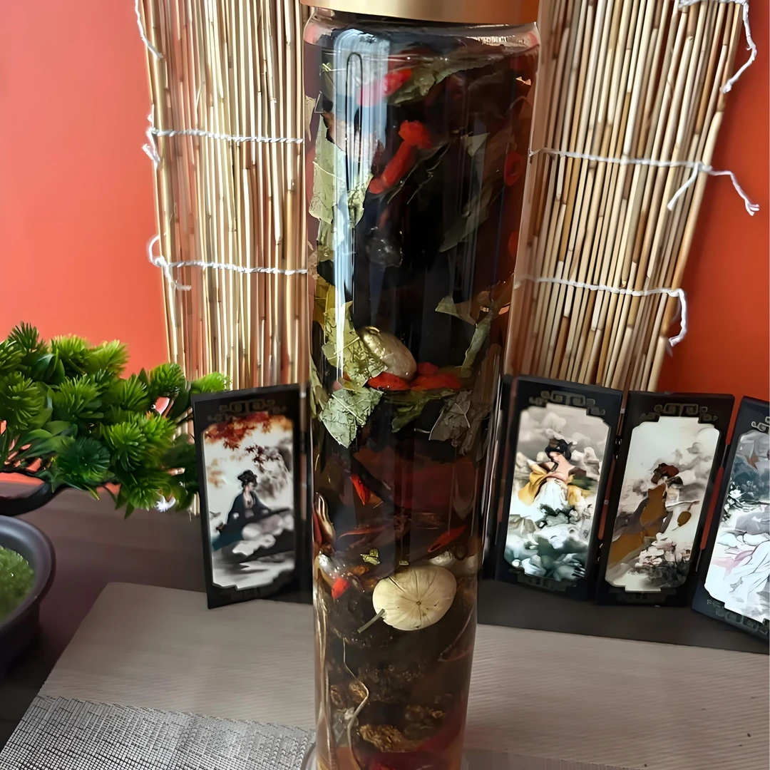 多种原材料泡酒原料养生营养泡酒专用材料独立包装带瓶组合