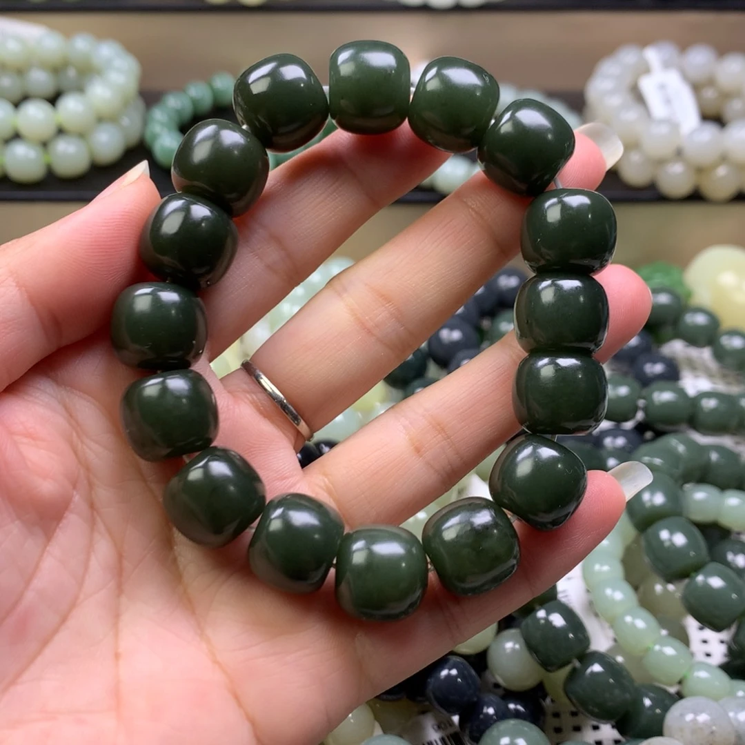 和田玉手链未镶嵌