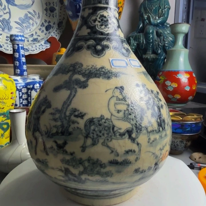 瓷片瓷器摆件漏漏漏