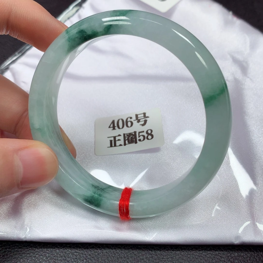 翡翠手镯未镶嵌406号