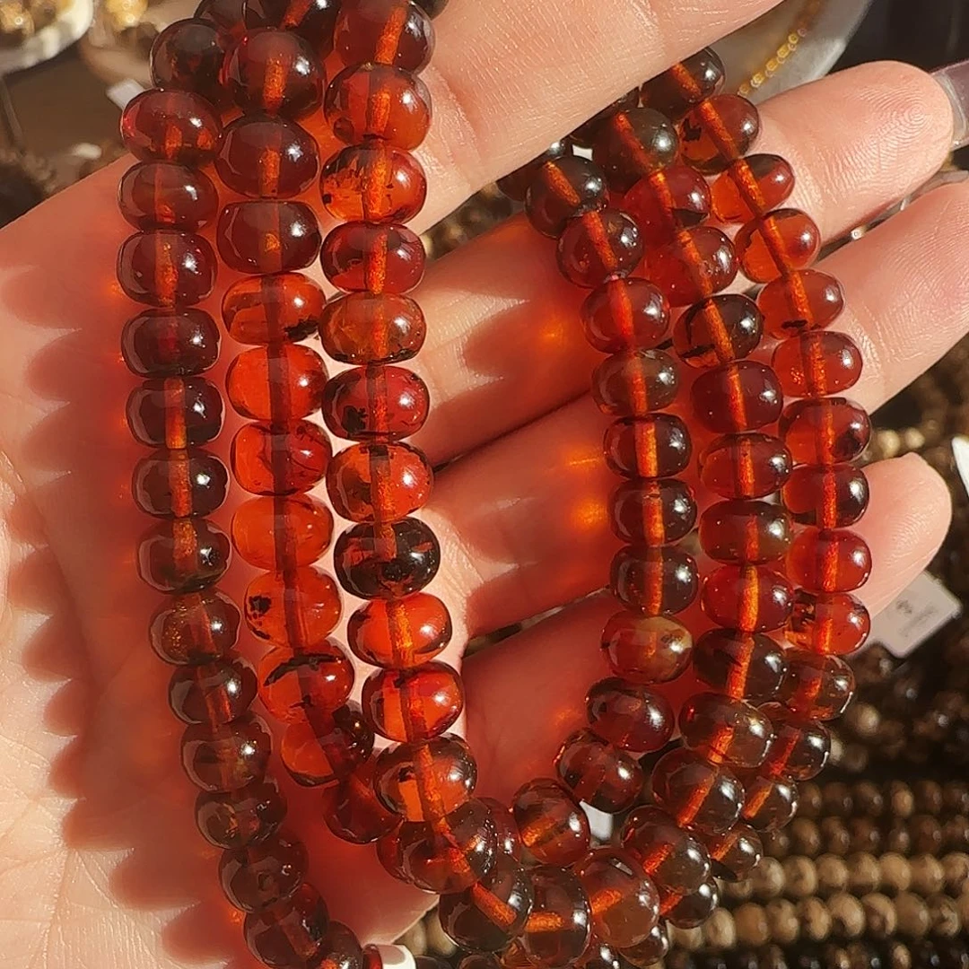 琥珀未镶嵌手链抚顺琥珀
