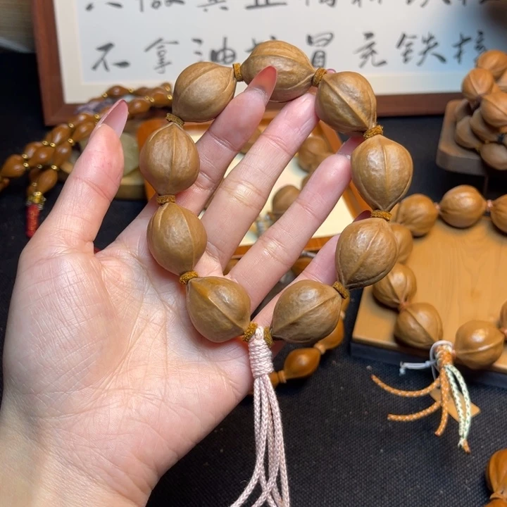 w***1橄榄核手串/手链20.27精品梅林铁核
