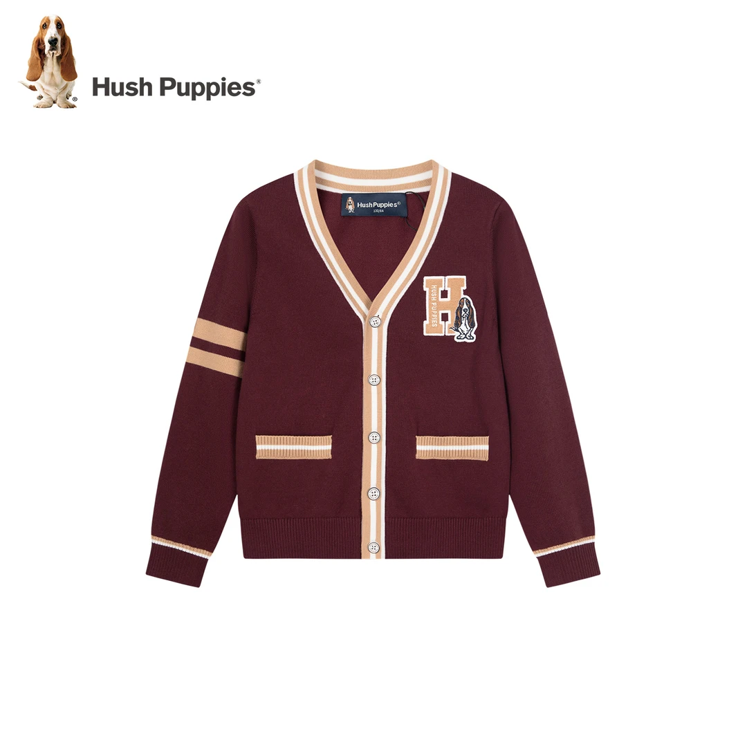 【美术馆奇妙夜毛衣】暇步士童装2025秋季学院开衫毛衣