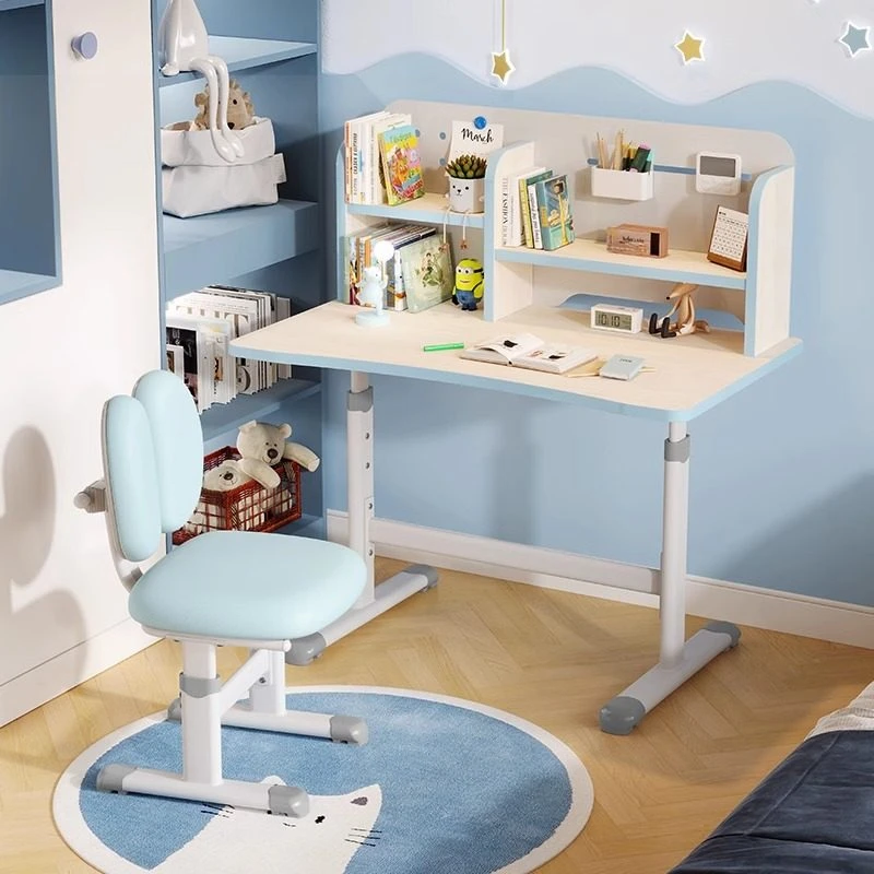 【80系列】阿童船长儿童学习桌子小学生书桌家用写字可升降桌课桌
