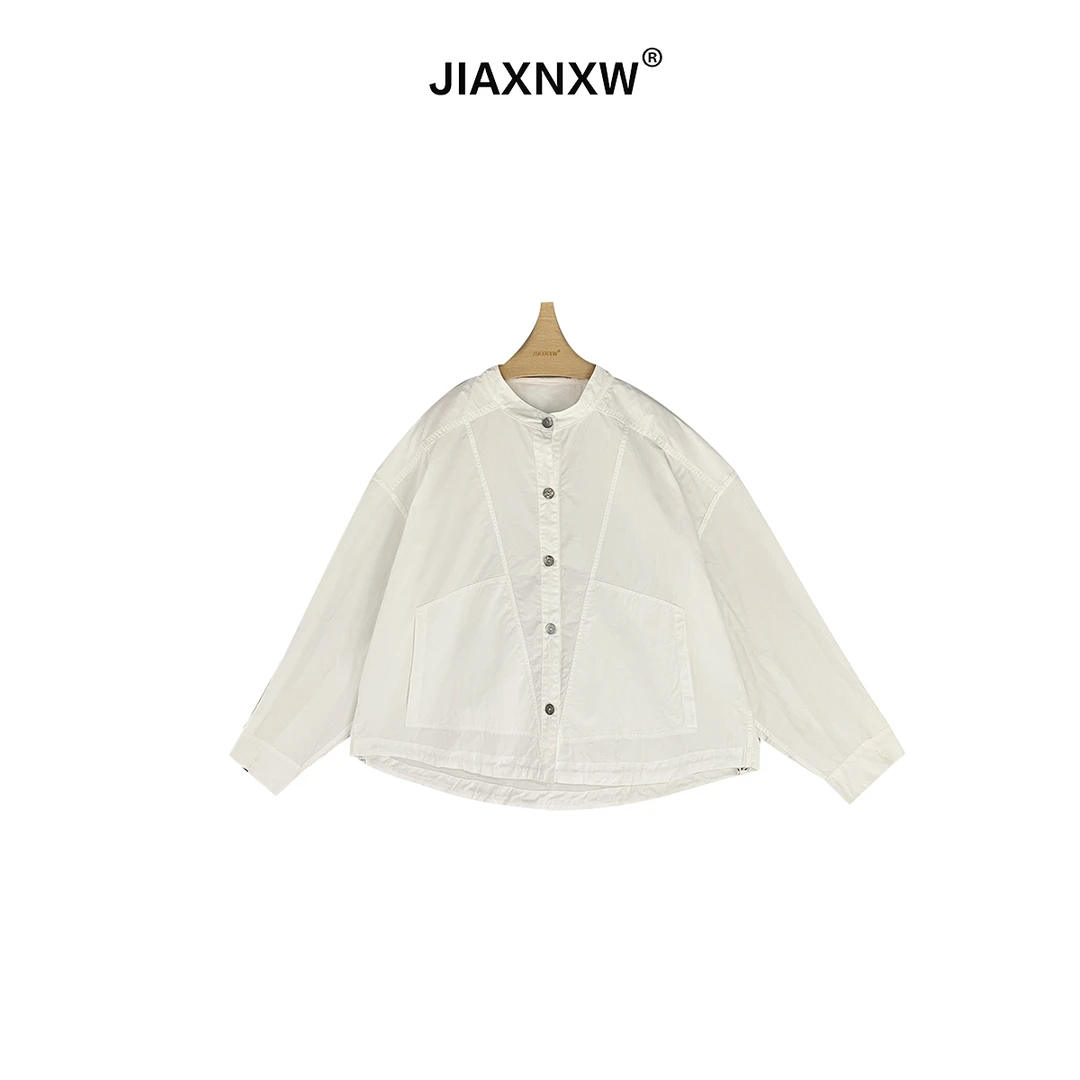 【冬姐精选】立裁几何造型口袋短外套SY25016-1