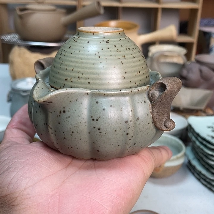 壶老段烧陶瓷茶器