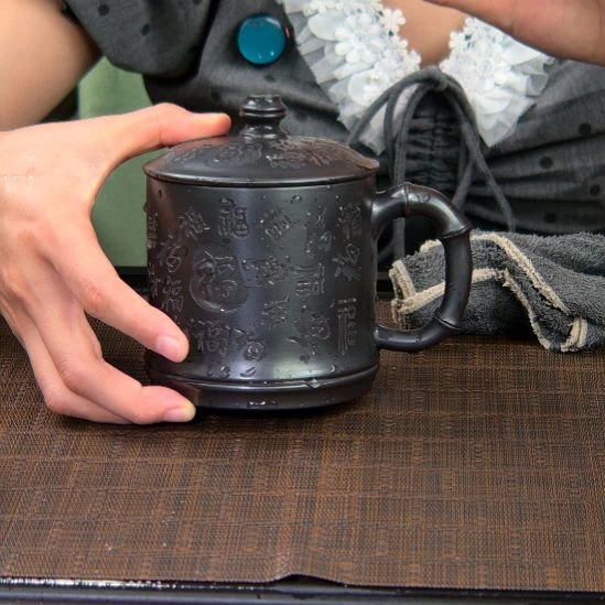 紫砂茶杯高货放漏