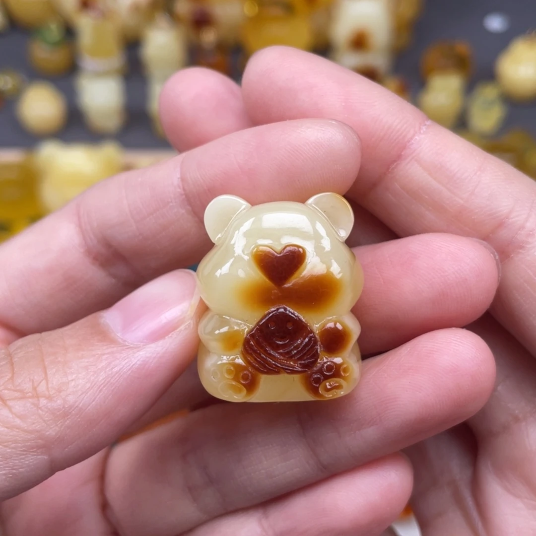 裸石琥珀未镶嵌蜜蜡