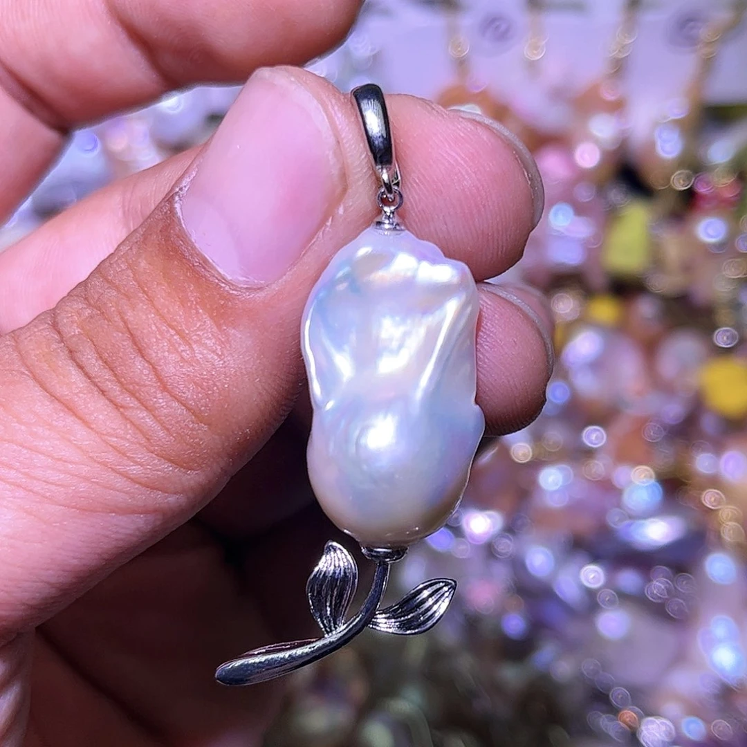 淡水珍珠未镶嵌吊坠(不含链)70
