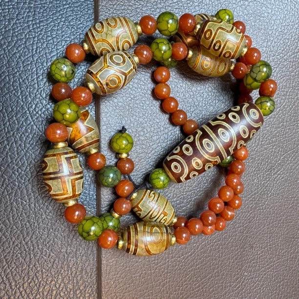 三十6眼一到九全家福项链