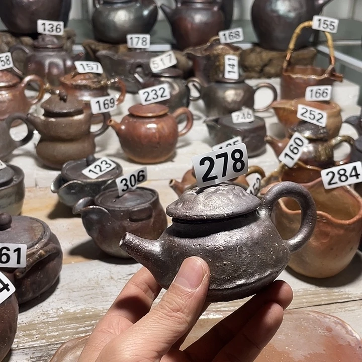 纯手工柴烧茶具精品