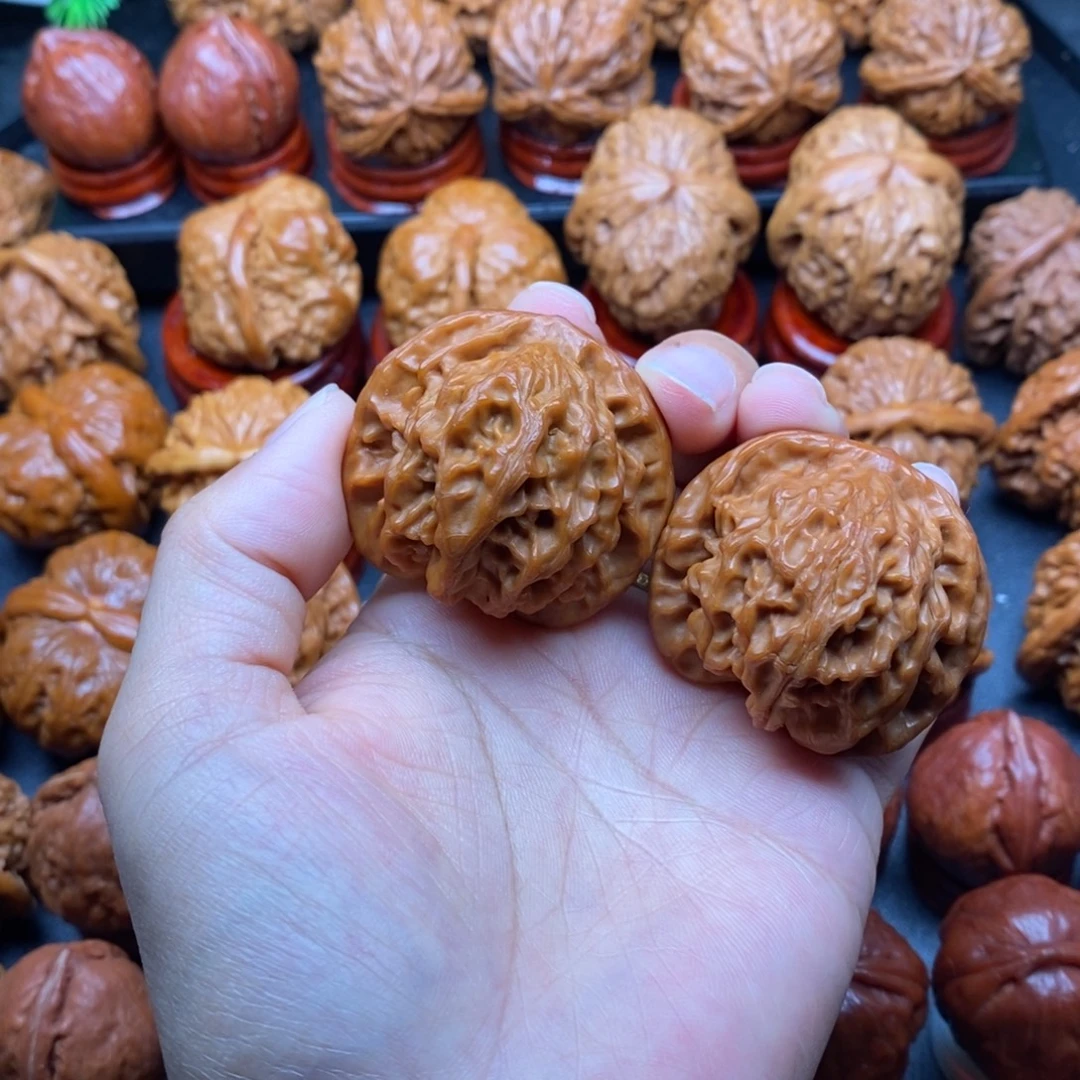 把件文玩核桃41公子帽