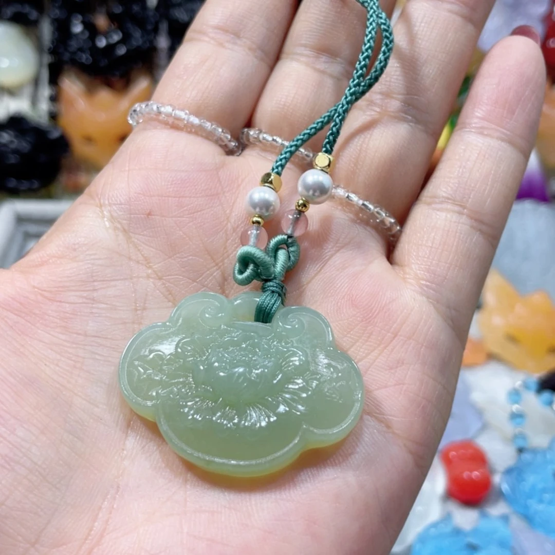【闪购商品】未镶嵌岫玉颈饰发****?102吊坠