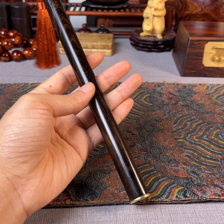 贡木紫光檀线香筒