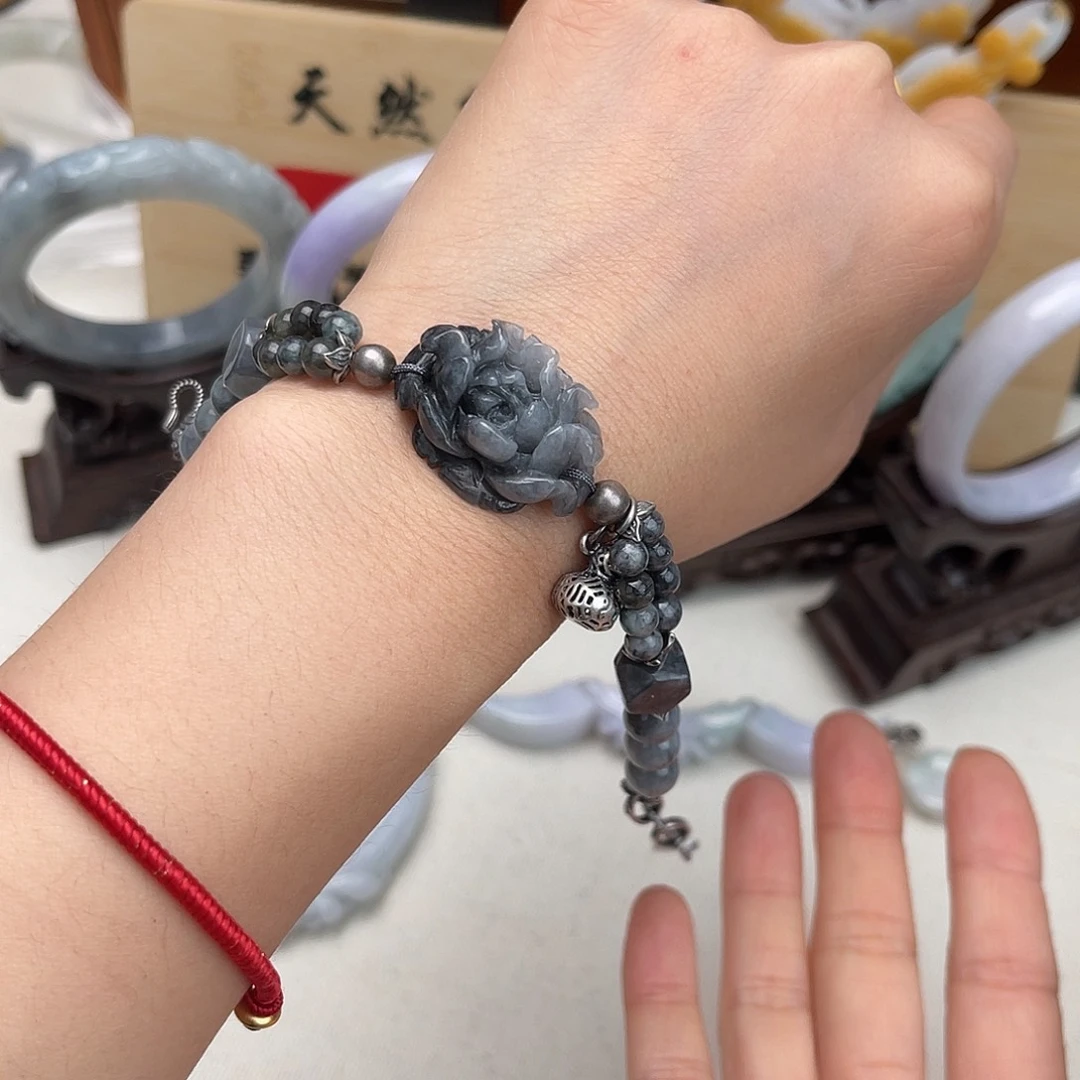 翡翠未镶嵌手链手链