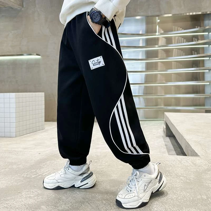 FAVMARTHA儿童装男童秋装裤子2025新款中大童春秋夏款男孩运动裤