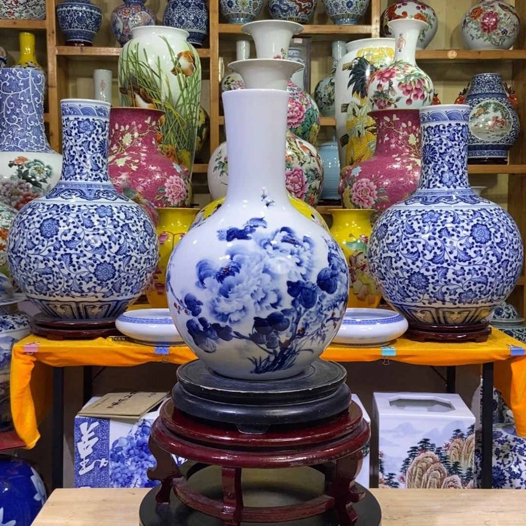 景德镇陶瓷花瓶摆件