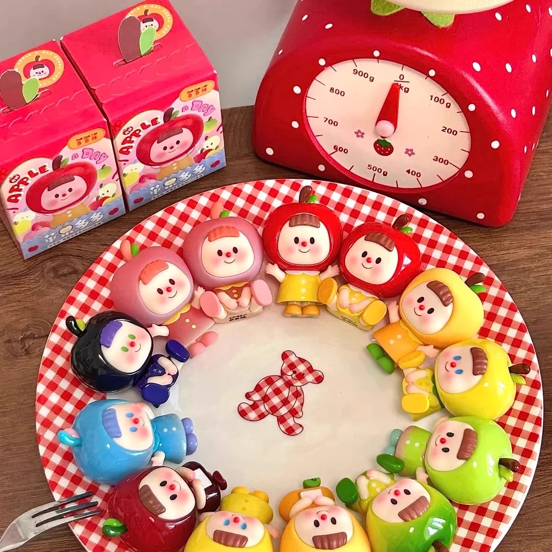 【拆盒】多多妹-苹果多多mini盲盒系列萌粒盲盒盲袋