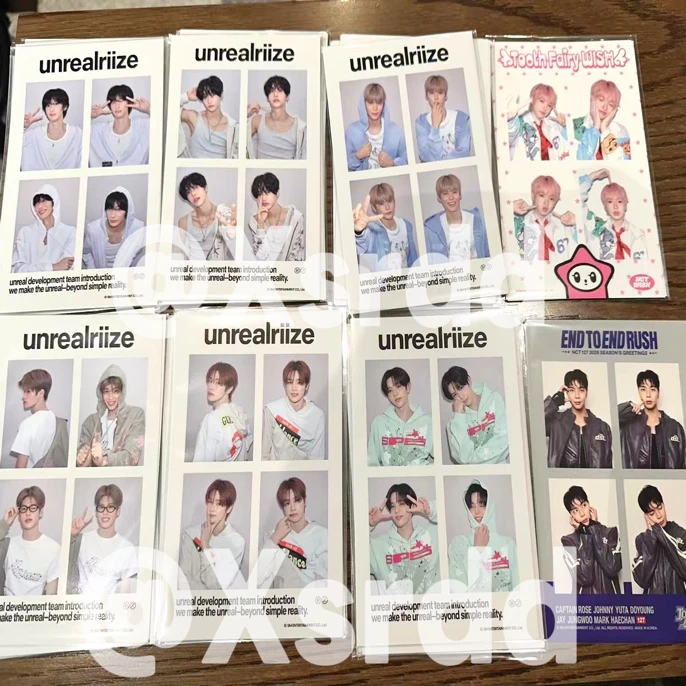 Sm艺人台历后续人生四格抽抽相关 下单不退换 默认出场瑕