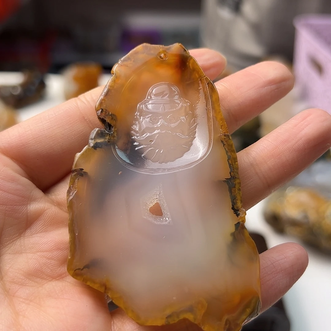 未镶嵌颈饰玛瑙/玉髓