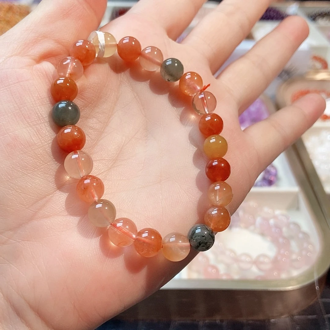 水晶手链未镶嵌水晶手串