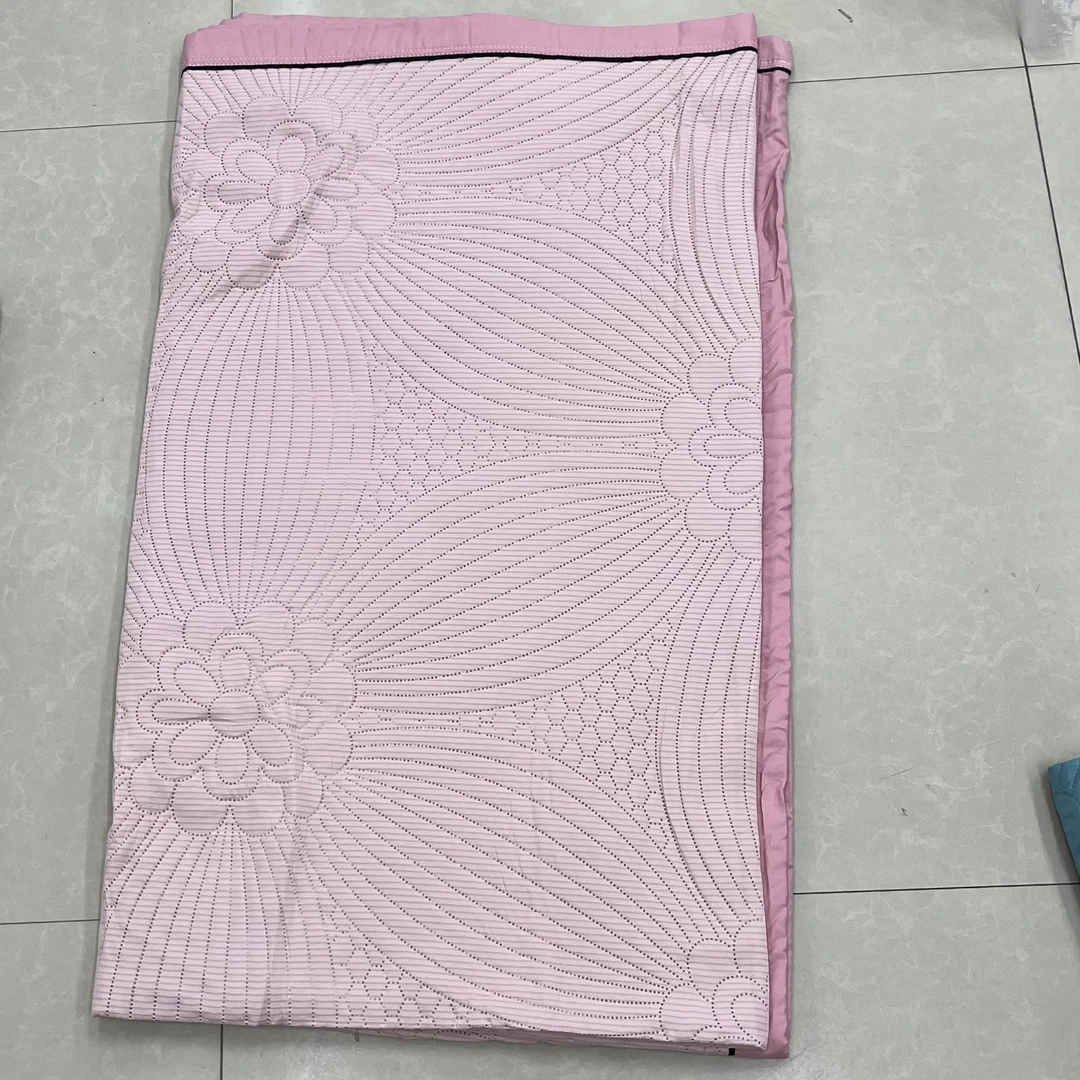 纯色花纹款春秋床盖(2×2.3米)