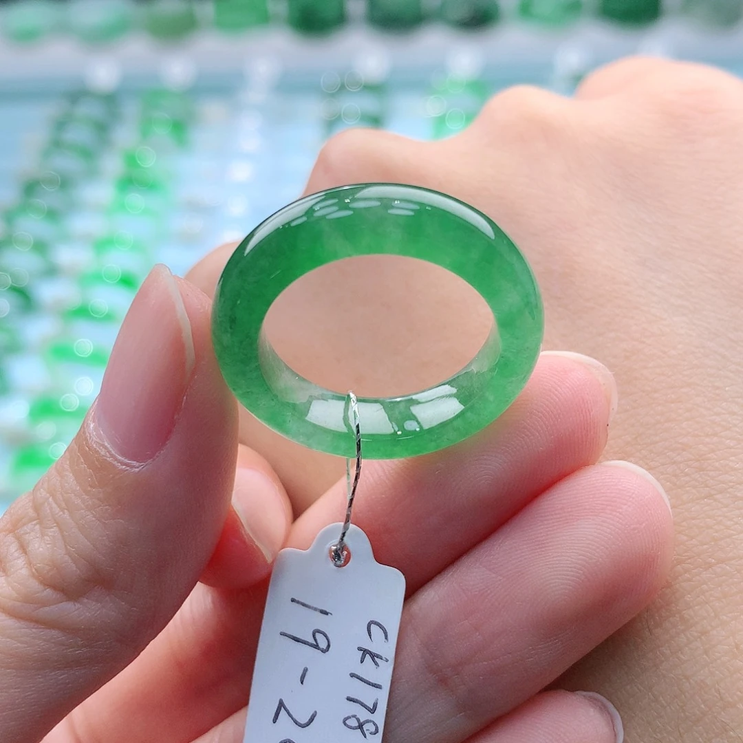 未镶嵌戒指翡翠A货缅甸翡翠