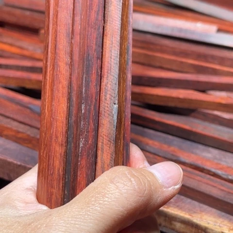 檀香紫檀（小叶紫檀）一**艺印度小叶紫檀半成品筷子7双