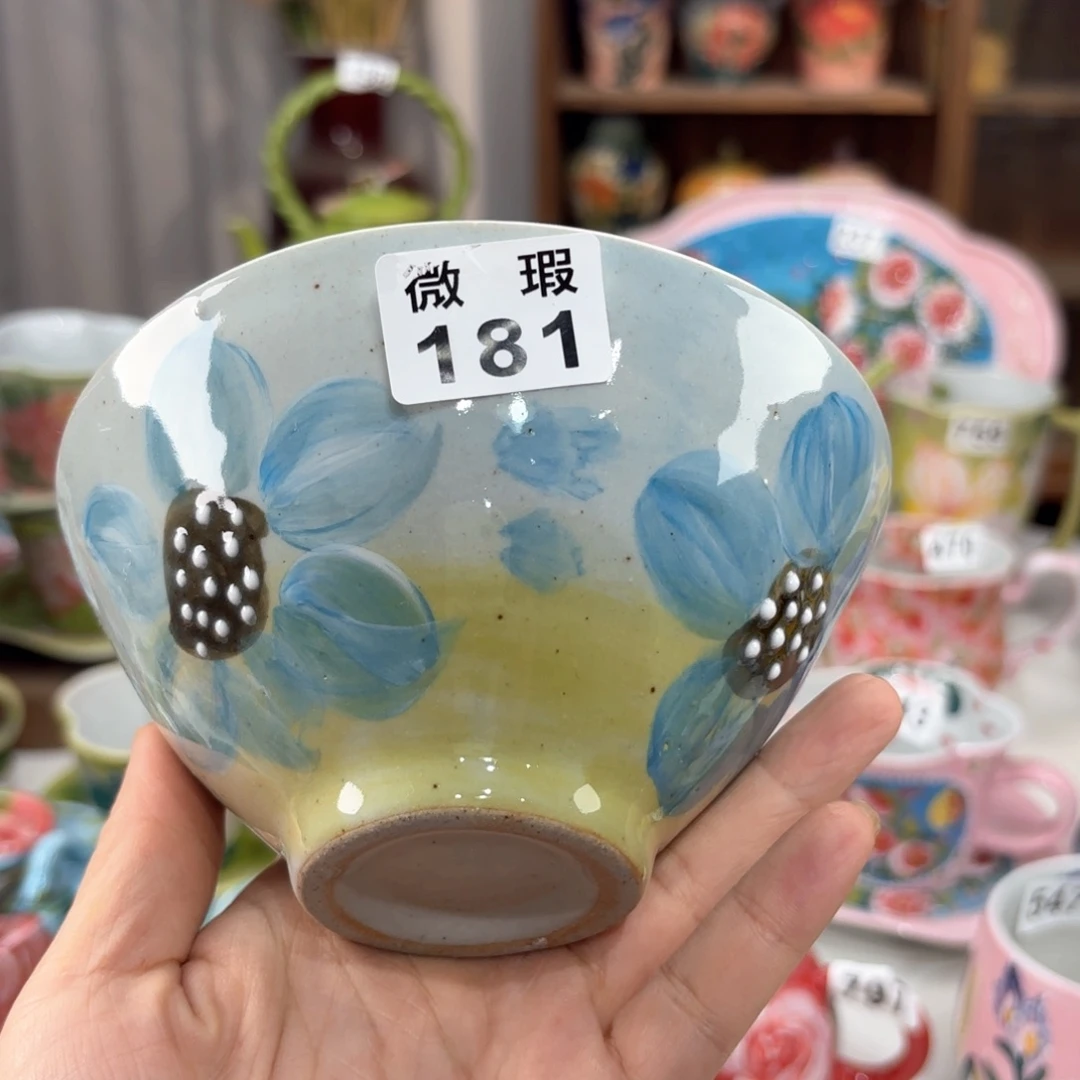 景德镇手绘高温釉下彩陶瓷茶具