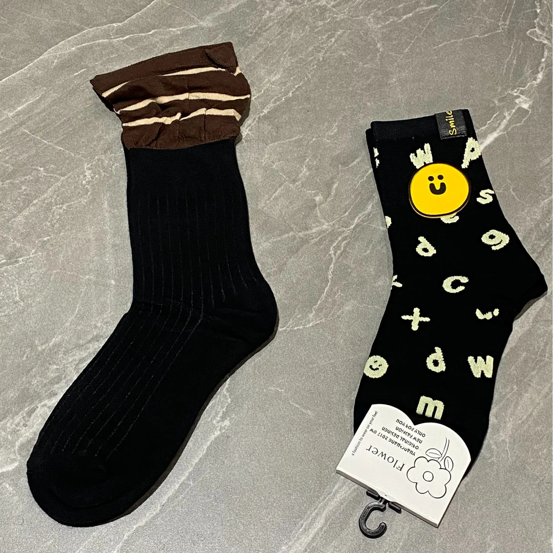 240      时尚中短筒潮袜户外百搭潮流袜子    款号#009