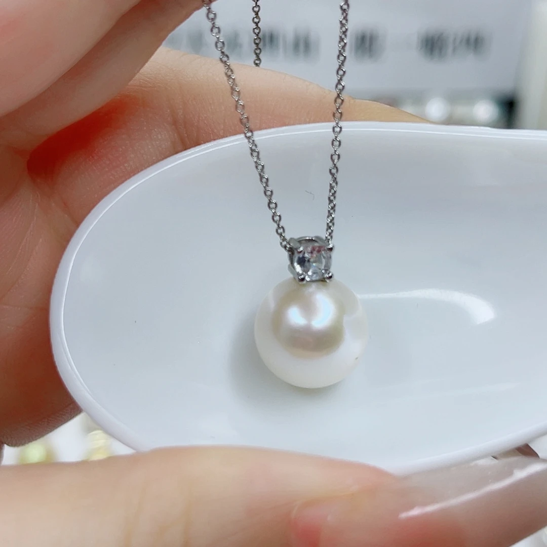 淡水珍珠合金吊坠(赠链)