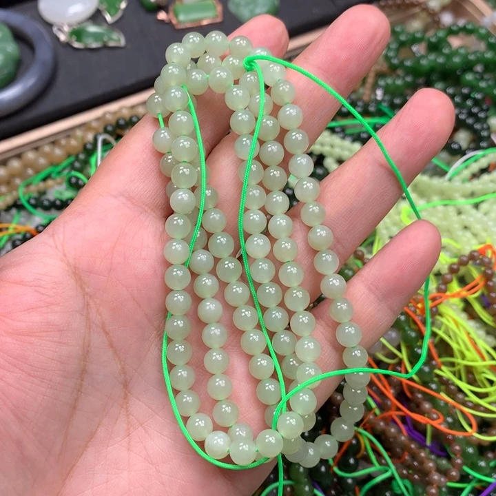 和田玉未镶嵌手链31