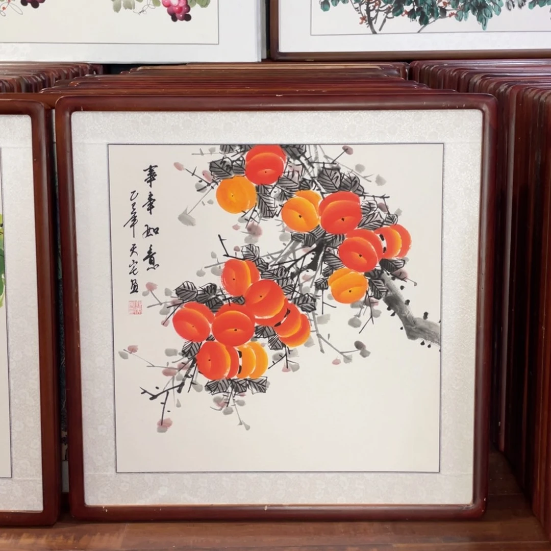 国画带框尺寸63*63厘米