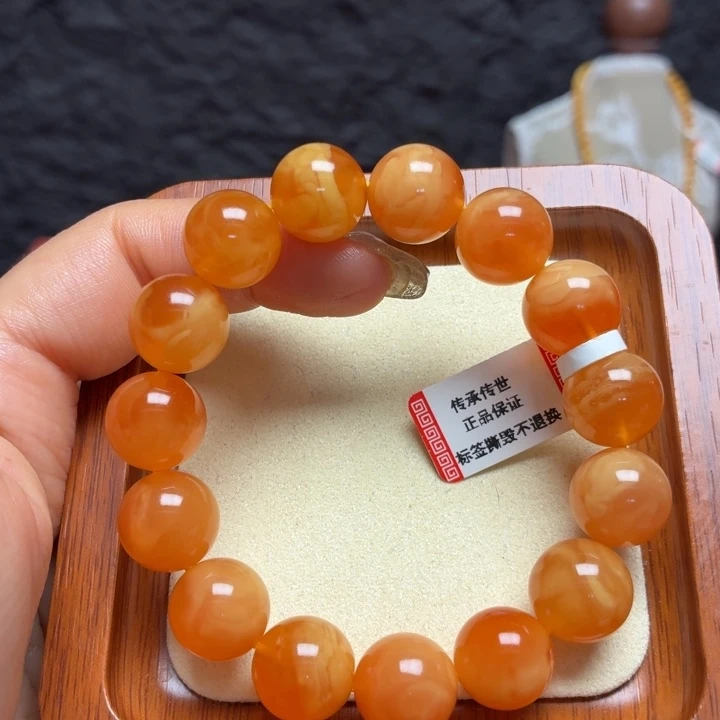 蜜蜡未镶嵌手链手串