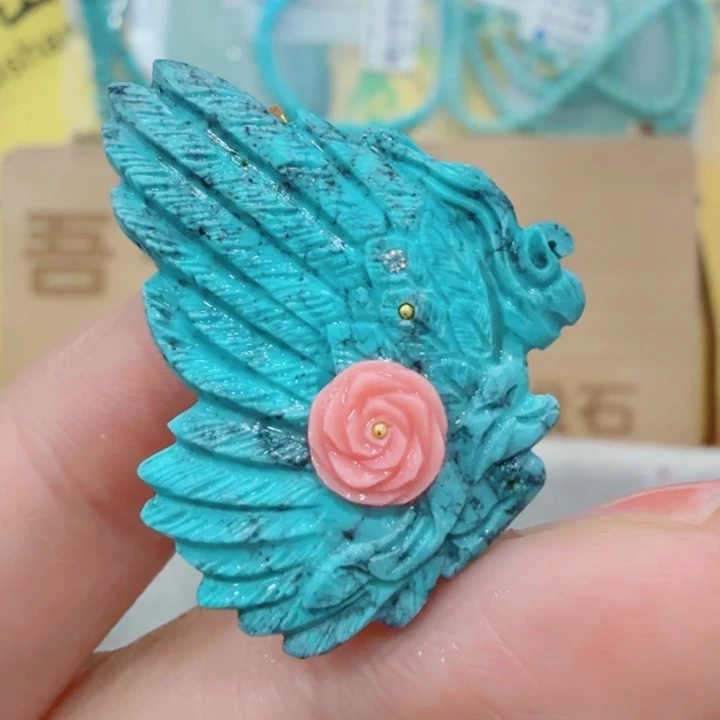 绿松石未镶嵌珠宝奇石