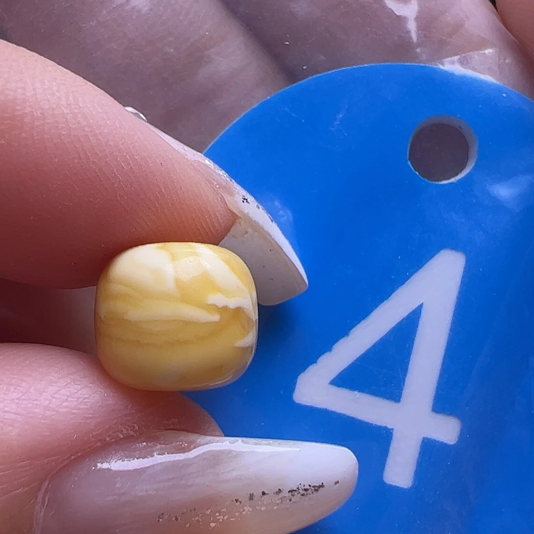 未镶嵌蜜蜡裸石9.2mm老蜡 老型