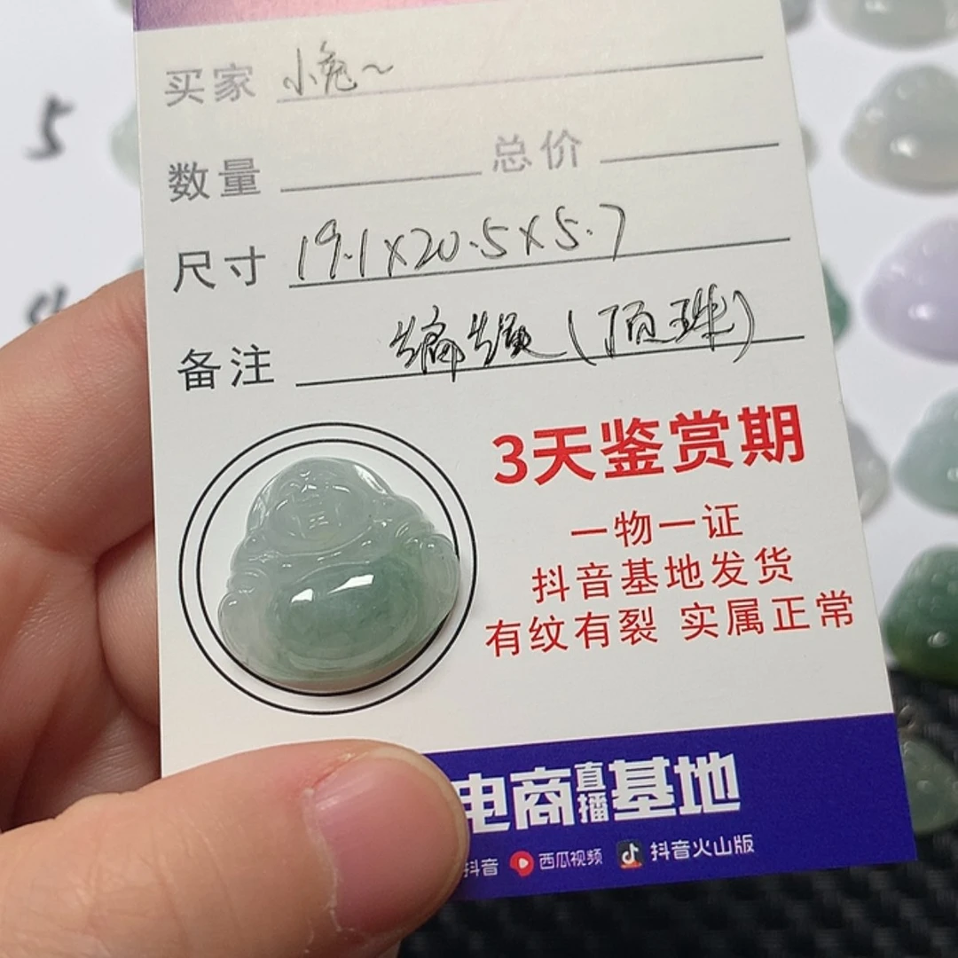 【闪购商品】翡翠颈饰未镶嵌小****思佛公