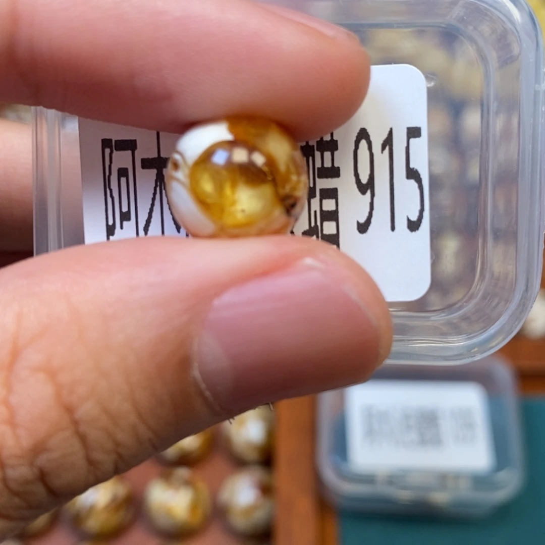 把件猴头核桃沁色圆珠老型915