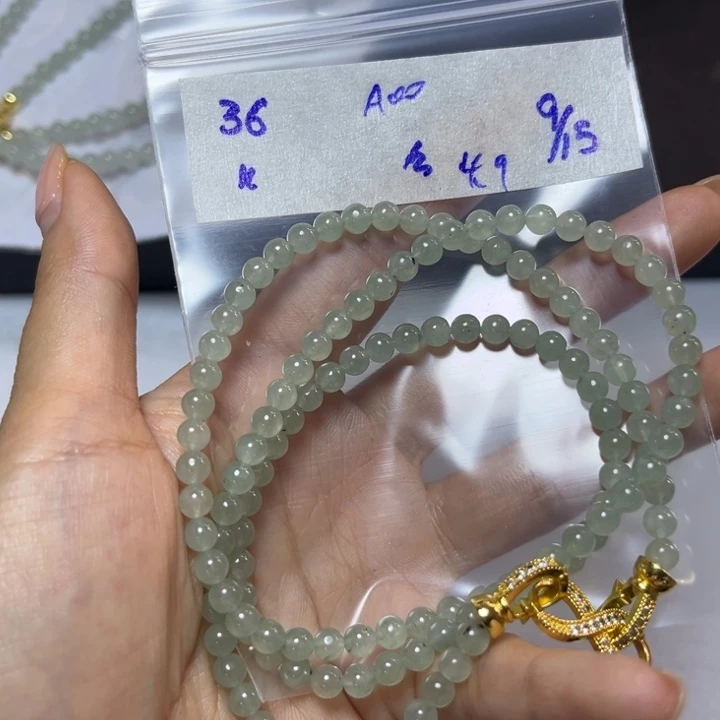 未镶嵌定制翡翠项链