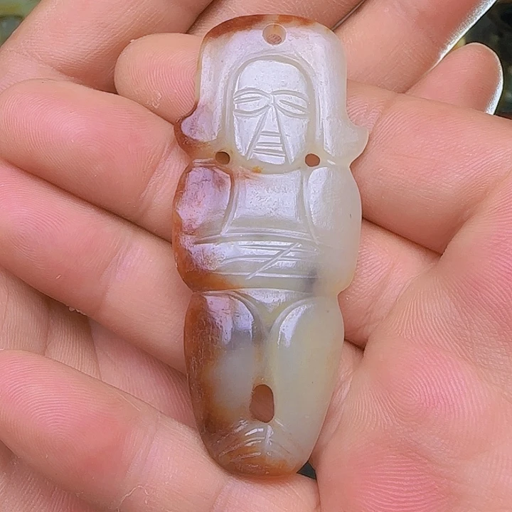 颈饰未镶嵌和田玉