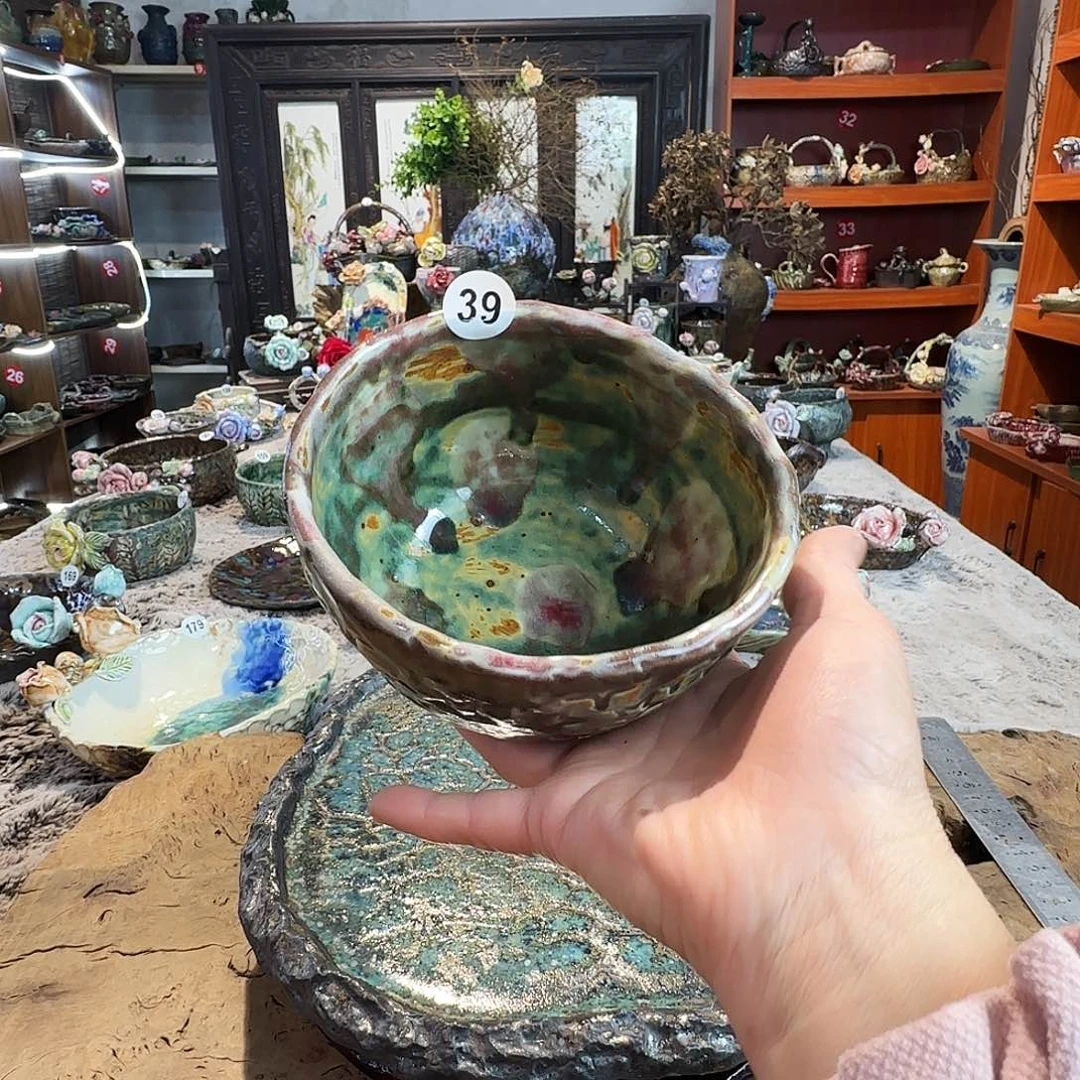 纯手工咖啡杯盘碗