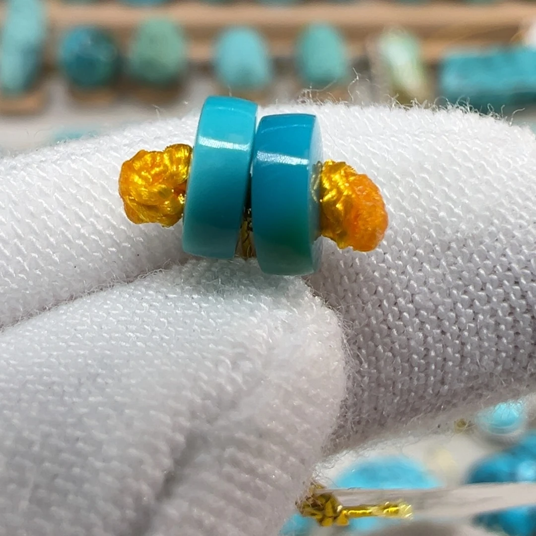 绿松石未镶嵌配饰5.5